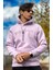 Essentials Baskılı Sweatshirt Regular  Fit-Lila 1