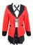 Anime Kakegurui Jabami Yumeko Cosplay Kostüm Japon Kırmızı Tam Set Okul Üniforması Cadılar Bayramı Karnaval Jk Etek Üniforma 2