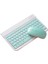 Samsung Galaxy Tab A7 Lite T220 T225 Uyumlu Kablosuz Bluetooth Klavye Mouse Set 3