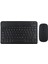 Apple iPad Pro 12.9 2022 A2764 A2437 A2766 Kablosuz Bluetooth Klavye Mouse Set 1