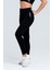 Dikişsiz Spor Tayt | Siyah | Seamles Leggings | 4