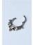 Retro Gizli Kilit Halka Silver Piercing 2