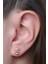 Markiz Çiçek Sallantı Taş Gold Piercing 1