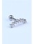 Yedili Arc Silver Piercing 3