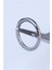 Yanı Taşlı Gizli Kilit Halka Küçük Boy Silver Piercing 1