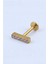 Beş Taş Baget Labret Gold Piercing 1