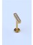 Beş Taş Baget Labret Gold Piercing 2