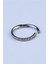 Önü Taşlı Gizli Kilit Halka Küçük Boy Silver Piercing 2