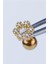 Taç Çiçek Gold Piercing 1