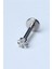Yıldız Taş Labret Küçük Boy Silver Piercing 1