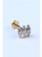 Üçüz Markiz Labret Gold Piercing 1