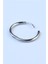 Düz Küpe (Ince) Büyük Boy Silver Piercing 2
