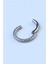 Hasır Gizli Kilit Halka Mini Boy Silver Piercing 2