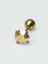 Yuvarlak Rainbow Gold Piercing 2