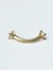 Yuvarlak Taşlı Kaş & Rook Gold Piercing 3