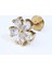 5 Damla Çiçek Gold Piercing 1