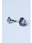 Koyu Hologram Taş Göbek Silver Piercing 3
