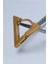 Üçgen Model (Küpe) Gold Piercing 1
