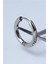 Jumbo Önü Taşlı (Küpe) Silver Piercing 1