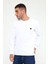 Erkek Bisiklet Yaka Uzun Kollu Basic Sweatshirt 3