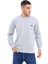 Erkek Bisiklet Yaka Uzun Kollu Basic Sweatshirt 1