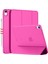 iPad 10.9 Inç 10.nesil Uyumlu Fuchsia Smart Cover Standlı Katlanabilir Akıllı Tablet Kılıfı 1