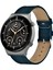 Huawei Watch 46mm Deri Kordon Gt 2 3 4 5 Pro Se 2e Watch GT4 Elite Gt2 E Gt2e Gt2pro Gt3 Pro Gt3pro Huawei Watch 4 Pro Ultimate Deri Kayış 46 22mm Mavi 2