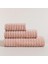 Waved Banyo Havlusu 70X140 cm Koyu Somon 2