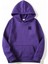 Büyük Beden Kapüşonlu Ny Baskili 3iplik ŞARDONLU%100 Pamuk Oversize Erkek Sweatshirt 1