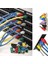 BK Teknoloji RJ45 Cat5 Cat6 Renkli Koruyucu Kılıf - 10 Adet Papuç 5