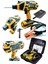 Hand Welder HW-220A Yeni Nesil Tabanca Kaynak Makinası Invertör Elektrot Kaynak Makinesi Seti 1