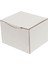 Beyaz Kilitli Kargo Kutusu / Ebat: 12,5X10,5X8 cm (100 Adet) 1