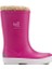 Splash Nautico Çocuk Kürklü Fuşya Yağmur Çizmesi 29 2