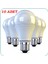 - 10 Adet Led Ampul - 9W Led Ampul E27 - Beyaz Parlak Tasarruflu Led Ampul 2