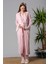 Pembe Sabahlıklı Hamile Lohusa Pijama Takımı 1
