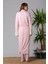 Pembe Sabahlıklı Hamile Lohusa Pijama Takımı 3