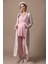 Pembe Sabahlıklı Hamile Lohusa Pijama Takımı 1