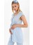 Mavi Hamile Lohusa Pijama Takımı 4