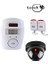 LR-SK04 Dome Dış Ortam Maket Caydırıcı Dummy Kamera + LR-NG300 Hareket Sensörlü Uzaktan Kumandalı Alarm Seti 1