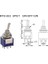 Roba MTS-203 Mini Toggle Çift Anahtar 3A 250V On / Off / On 6 Pin 3 Pozisyon 5