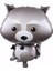 Woodland Hayvanlar Rakun Folyo Balon 65 cm Helyum Balon Uçan Balon 2