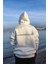 Oversize Beyaz Kapüşonlu Sweatshirt 2