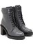 Abran Antrasit Kadın Deri Bot 1