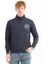 Erkek Baskılı Fermuarlı Lacivert Sweatshirt MC5715 2