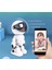 1080P Astronot Robot Görünümlü Intercomlu Wifi Ip Güvenlik Kamerası Kablosuz Gece Görüşlü 2