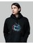Hugging Astronaut Siyah Kapüşonlu Sweatshirt 1