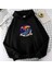 Vocation Astronaut Siyah Kapüşonlu Sweatshirt 3