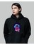 Sitting Astronaut Siyah Kapüşonlu Sweatshirt 2