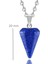 Sertifikalı Doğal Lapis Lazuli Taşı Doğal Taş Pandül Kolye 1