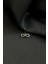 Infinity Sonsuzluk Model Zirkon Taşlı Göbek Piercing 316L Paslanmaz Çelik Gümüş Renk 2
